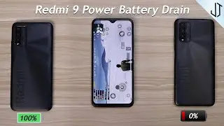 Redmi 9 Power Battery Drain Test⚡️