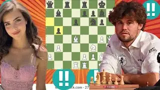 Магнус Карлсен vs Александра Ботез 17