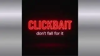 Clickbait ⚠️ (You Got Clickbaited) | Dance / EDM Warning Song