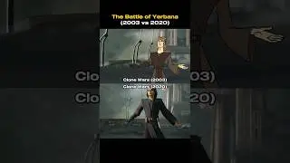 Clone Wars The Battle Of Yerbana (2003 vs 2020) | Star Wars