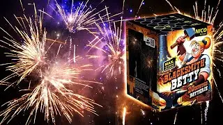 Blacksmith Betty von Nico | 33&euro; Feuerwerk Batterie | Pyroweb Testschie&szlig;en 2024/25