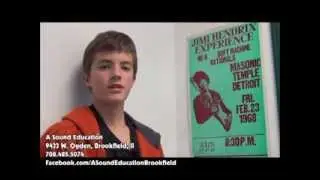 Jason Lenzi: Student of the Month, October 2013 at A Sound Education
