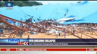 Uyo Building Collapse: Gov Emmanuel Inaugurates Panel Of Enquiry