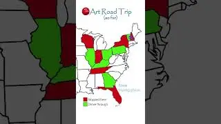 Painting my way across the USA