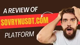A review of Sovryusdt.com investment platform #hyipreview #hyip #hyipinvestment #usdt #sovryn