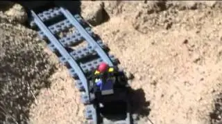 Lego Sandbox Roller Coaster