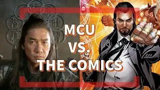 MCU Vs. The Comics - The 10 Rings vs. The Mandarin's Rings
