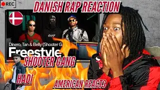 Danish Rap Reaction🇩🇰🔥! Ft. Shooter Gang, Dinero, Tan, Belly, HADI, Benny Jamz, TJ Mani
