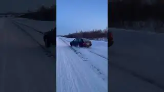 Audi s4 c4 AAN snow launch