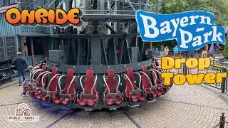 Voltrum – Free Fall Tower (Onride POV) Bayern Park Reisbach – Süddeutschlands höchster Drop Tower