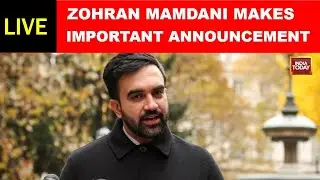 Live: New York City Mayor-Elect Zohran Mamdani Makes An Important Announcement before Swearing-In