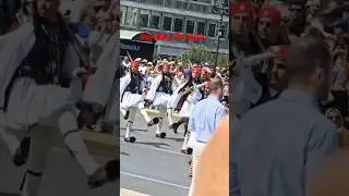 Evzones-elite Greek Presidential soldiers #military #army #athens #history #travel #shorts