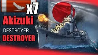 Akizuki all enemy destroyers DELETED - Yamamoto Kraken