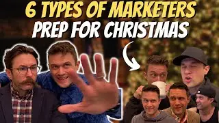 Digital Marketing at Christmas - 6 Types of Marketers