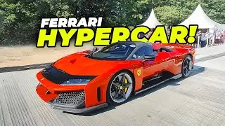 Up Close with the NEW Ferrari F80 + Full Throttle Goodwood FOS Run 🔥