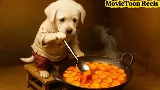 Poor Puppy Had No Money for Samosa | Kindness Changed His Life 💔🐶 #dogshorts #viralreels #reels 