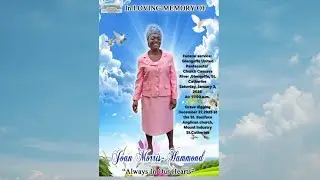 Thanksgiving Service for late Sister Joan Morris-Hammond