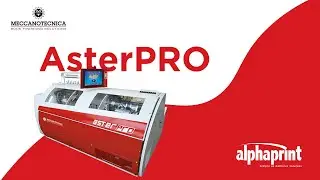 AsterPRO | M&aacute;quina de Custura de Livros Autom&aacute;tica | Meccanotecnica | Alphaprint