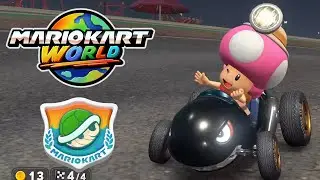 Shell Cup Mirror Mode Grand Prix as Toadette - Mario Kart World (No Commentary)