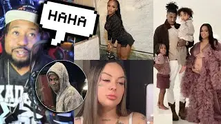 Trouble In Paradise 😂 Akademiks Reacts to Yaya Mayweather Calling Out YB For Being a Deadbeat Dad