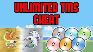 Unlimited TM Cheat in Pokemon Heartgold/Soulsilver (Action Replay Code)