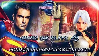 DEAD OR ALIVE 4 ON THE XBOX 360; CHRISTIE ARCADE PLAY THROUGH
