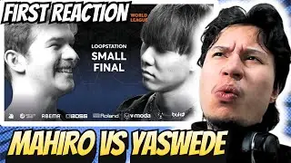 These Guys GO HARD! | MAHIRO vs YASWEDE - GBB25 Loopstation Small Final | REACTION