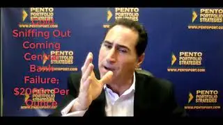 Michael Pento: Gold Sniffing Out Coming Central Bank Failure; $2000+ Per Ounce?