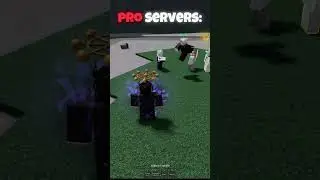 Noob Servers VS Pro Servers... 💀 | The Strongest Battlegrounds | #thestrongestbattlegrounds #roblox