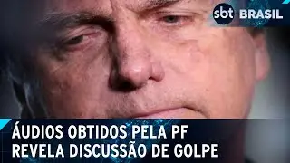 Decreto de golpe foi despachado com Bolsonaro, diz general em &aacute;udio | SBT Brasil (24/02/25)