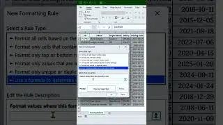 Conditional Formatting Trick: Highlight Full Rows in Excel
