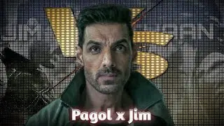PAGOL x JIM EDIT | Pathan Movie Edit | Pagol Song Edit | Jim Attitude Status | Pathan 4k Status