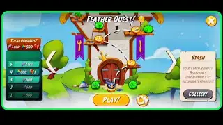 Angry birds 2 Feather Quest event Silver (14 Dec 2025) ( level 1 to 5 complete) 
