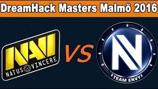 Natus Vincere (NaVi) vs EnVyUs (EnVy) Game 1 on Dust 2 - Dreamhack Masters Malmo 2016: Semifinal