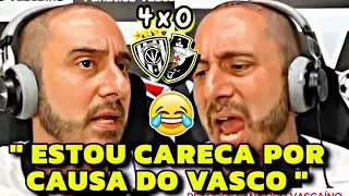 MEMES E REA&Ccedil;&Otilde;ES ZOANDO O VASCO AP&Oacute;S TOMAR 4-0 PARA O DEL VALLE 