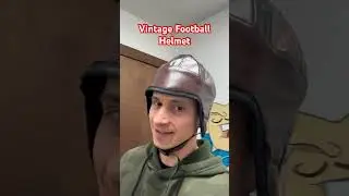 Nicky Bigs Vintage Football Helmet Costume Hat #football #vintage #retro #costume #halloween