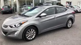 2015 Hyundai Elantra with the Sport Appearance package
