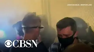 Portland mayor tear-gassed by federal agents during protest