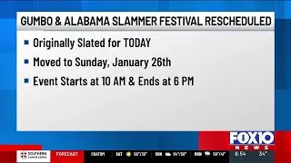 Gumbo and Alabama Slammer Festival set Sunday in Foley
