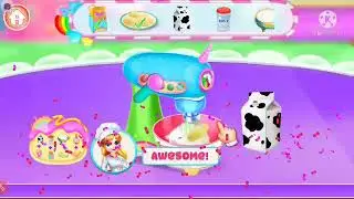 Ice cream cake maker dessert chef kides
