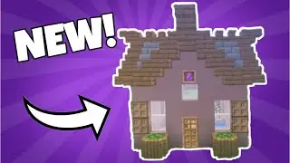 Minecraft How To Build A Small Potion Shop!