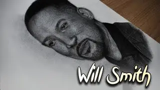 رسم ويل سميث / drawing will smith