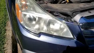Subaru Outback High Beam Bulb Replacement Change 2013 and Others Similar 