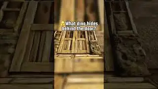 🫣What dino hides behind the door?🚪 #arksurvivalevolved #ark #gaming #playark #arkclips #shorts