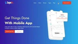 Responsive - App Website FREE -With Source Code_ Website Template HTML CSS Projects