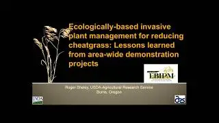 Ecologically-based invasive plant management for reducing cheatgrass: Lessons learned