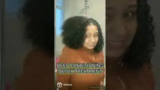 I tried a detox hair mask...