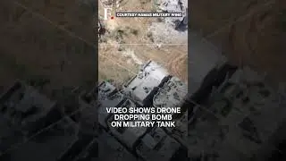 Hamas Releases Video Showing Bombing of Israeli Tank | Subscribe to Firstpost