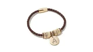 Real Collectibles by Adrienne Initial Bracelet