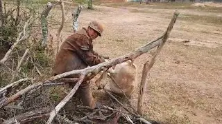 treino no mato com a criançada
